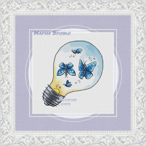 Butterfly bulb Counted Cross Stitch 11CT 14CT 18CT DIY Chinese Cross Stitch Kits Embroidery Needlework Sets