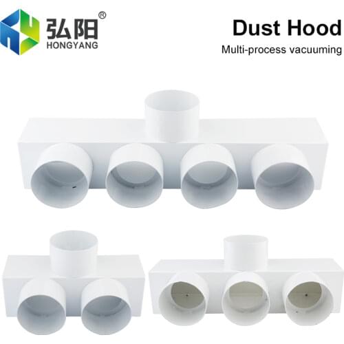 Numerical Control Milling Machine Dust Hood, Woodworking Engraving Second And Third Process Chip Removal Dust Collector