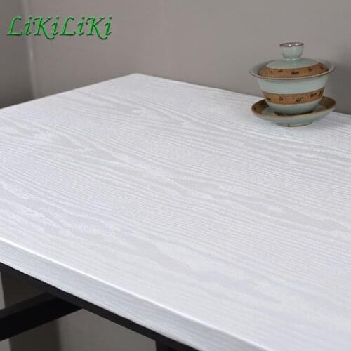 Waterproof Thick Wood Grain Wallpaper Self Adhesive Wall Stickers Living Room Kitchen Cabinet Furniture Improvement Home Decor