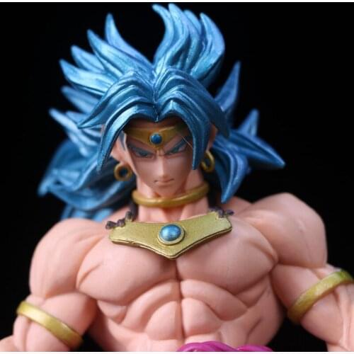 Japanese Anime Figure Super Warrior Chocolate Comic Green Ver. Action Figures Figurine Collect Model 24cm VIP Link11