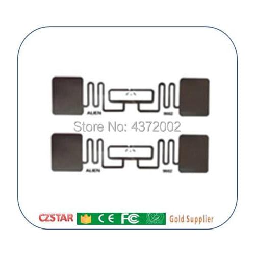 Factory rfid manufacturer passive long range alien uhf rfid label sticker wet inlay tag with uhf rfid card for control inventory