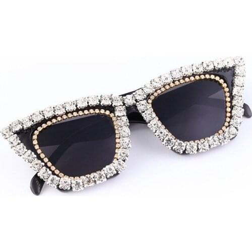 Ladies Sunglasses Fashion Atmosphere Luxury Diamond Sunglasses Ladies Retro Sunglasses Mens Sunglasses