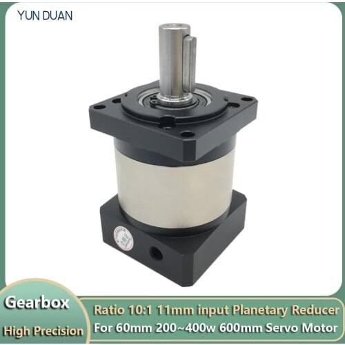 10 :1 NEMA23 57mm Planetary Reducer High Precision 7 Arcmin Backlash Quietness Gearbox Reducer for Closed Loop Stepper Motor