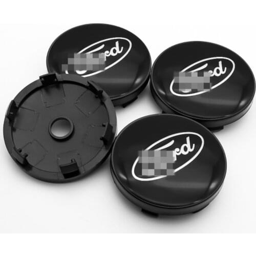 4pcs 60mm Ford- Mustang Explorer FIESTA Focus Kuga Fusion F-150 wheel center cap rim cover hub cover of automobile modeling whe