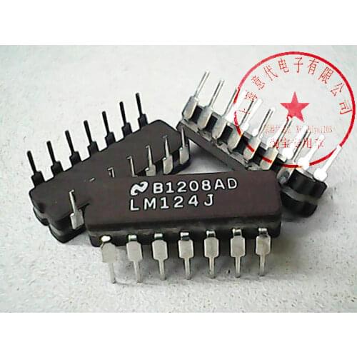 5pcs LM124J DIP-14