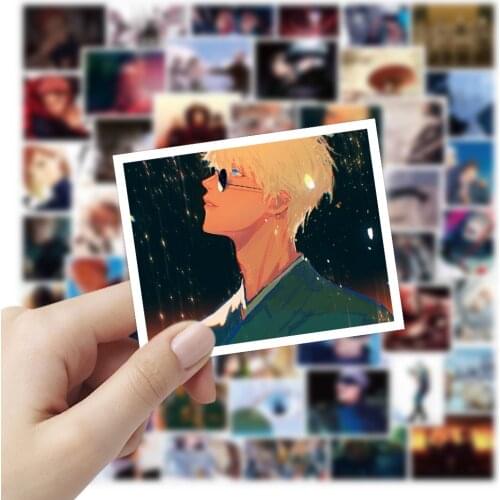 50Pcs Hot Cartoon Japan Anime Jujutsu Kaisen Graffiti Stickers for Laptop Phone Skateboard Luggage Motorcycle Decal Sticker Toy