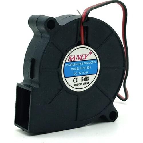 5015 12V Turbo Blower Silent Humidifier Small Fan 5cm Sf5015sh Charger Universal blower
