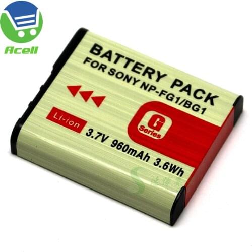 NP-BG1 NP-FG1 Battery for SONY DSC-H10 H20 H50 H55 H70 H90 HX30 HX7 HX9 N1 N2 T100 W90 W100 W275 W290 W300 HDR-GW77 GW55 Camera