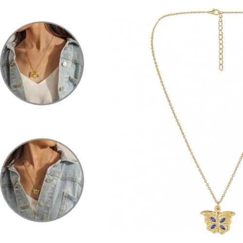 Anti-oxidation Lightweight Glossy Appearance Collarbone Chain Decor for Girl