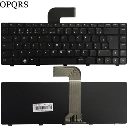 Brazil BR Keyboard for DELL INSPIRON 14R N4110 M4110 N4050 M4040 N5050 M5050 M5040 N5040 X501LX502L P17S P18 N4120 M4120 L502X