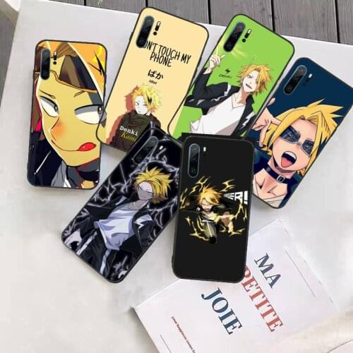 Denki Kaminari My Boku No Hero Academia Phone Case Funda For Huawei P9 P10 P20 P30 Lite 2016 2017 2019 plus pro P smart