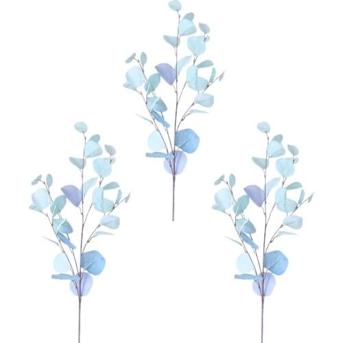 Artifical Flower Simulation Plant Dried Flowers Ins Wedding Shooting Prop Home Decor Plants Nordic Wind Apple Eucalyptus Leaf