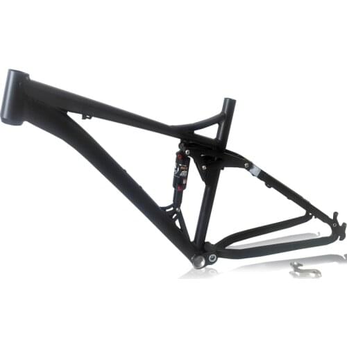 Kalosse 165 MM Travel Mountain Bike Frame 26*17 Inch Full Suspension Bicycle Frame