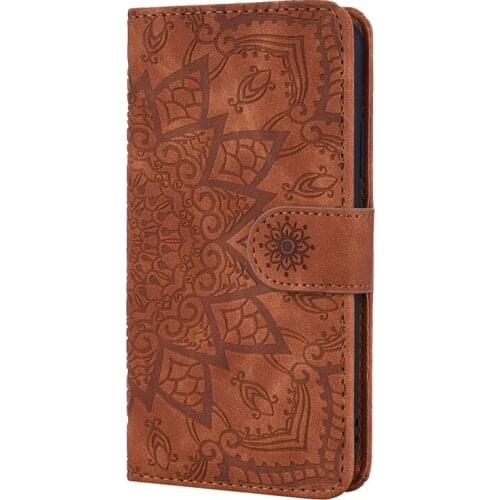 Matte Leather Case for Samsung Galaxy A10 M10 A20 A30 A40 A50 A30S A50S A70 A80 A90 A10E A20E Case Wallet Book Flip Emboss Cover
