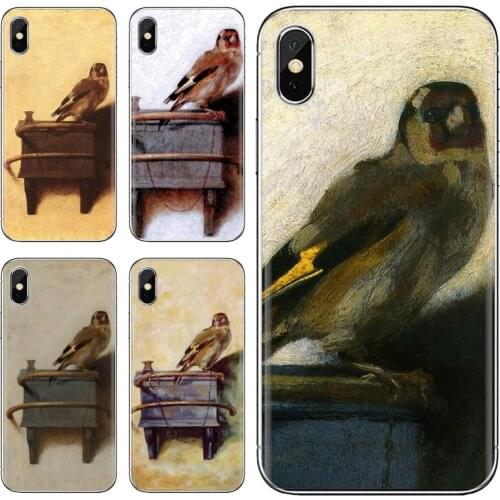 For Samsung Galaxy A10 A30 A40 A50 A60 A70 a12 a31 a41 a51 a71 a20e a21s M30 carel fabritius the goldfinch 1654 Art Soft Case