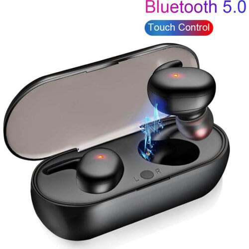 Y30 In-Ear Bluetooth 5.0 TWS Earphone Earbuds Good Sound Touch Control Waterproof IPX5 Headphones Voice Cancel Earpiece Ear Bud