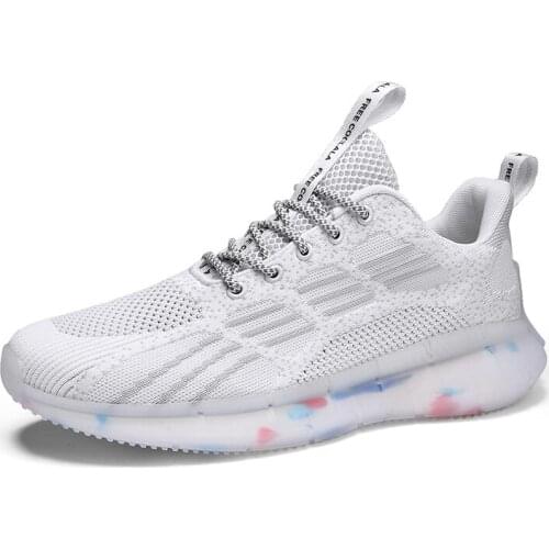 Shoes on mesh sports la white mens mens leisure sportiva slip ultra tenis race adulto men footwear human hip masculino sneaker