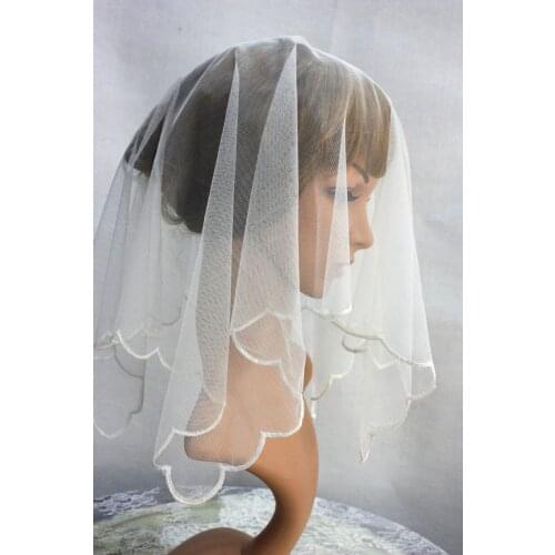 Simple Church Head Wear Coverings ,Catholic Chapel Veil Scarf,Wedding Lace Veil Mantilla