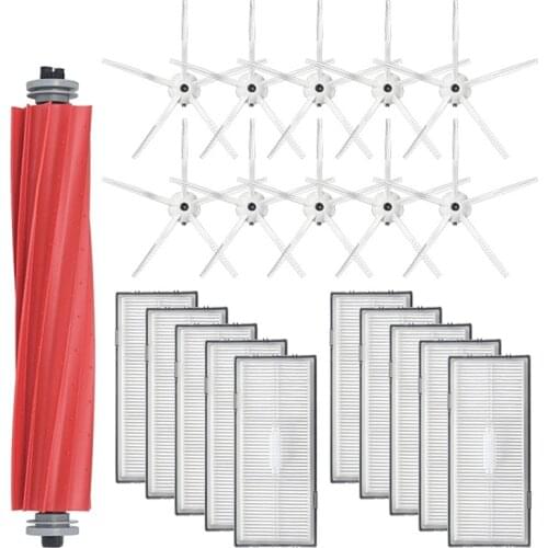 HOT！-For Roborock S7 T7S Accessory of Filter Detachable Rubber Main Brush/Cover Mop Cloth Side Brush Vacuum Cleaner Parts