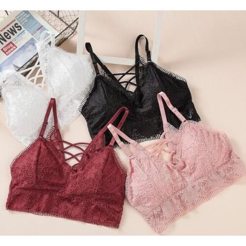 Sexy Lace Bra Girls Adjustable Underwear Women Thin Push Up Lingerie Comfort Wireless Seamless Bralette Bras нижнее белье