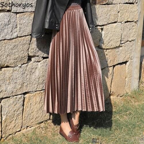 Sothoryos Womens Autumn Skirts