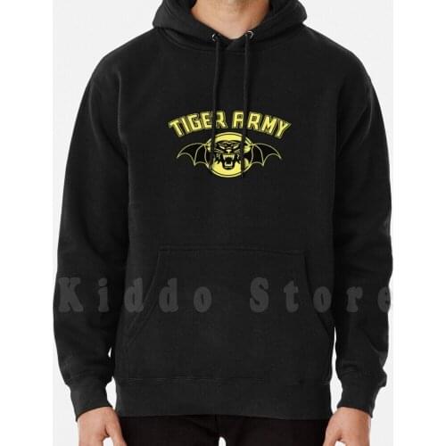 The Tiger Army Band hoodie long sleeve Ghost Tigers Rise Tiger Army Band Band Tiger Army Band Tiger Army