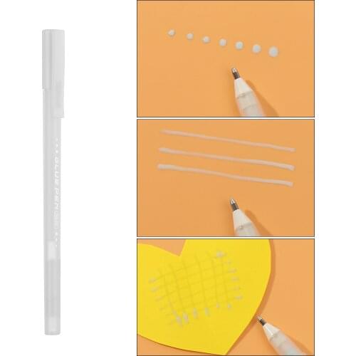 1PC Glue Pen Dot Liner Contact Adhesive Pastel Dispensing Quick-drying Glue Portable For Memo Photo Stationery Office DIY Tools