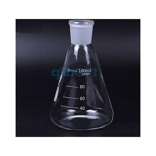 150ml Quickfit 29/32 Joint Lab Conical Flask Erlenmeyer Boro Glass Graduated