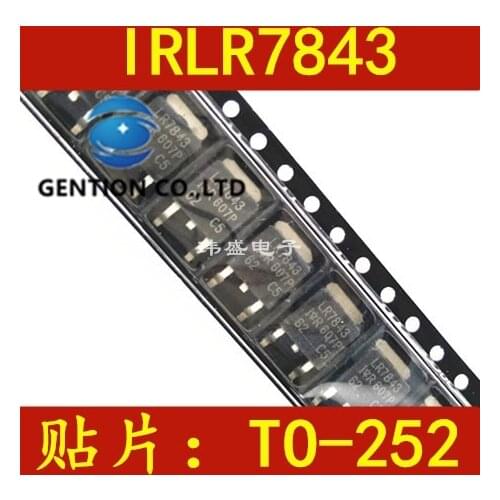 20PCS IRLR7843 LR7843 TO252 field effect tube in stock 100% new and original
