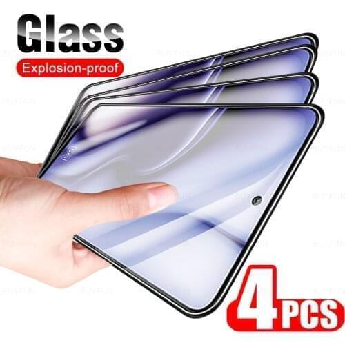 4Pcs Tempered Protector Glass For Xiaomi Mi 10i 11 Lite 5G/4G On Xiami Xiaome10i 11Lite Protective Transparent Screen Cover Film