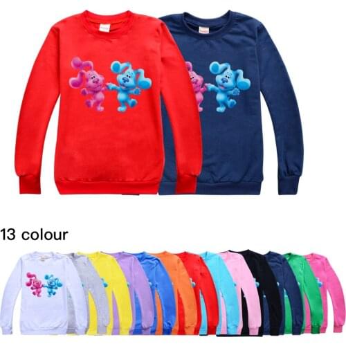 APHMAU Kids Clothes Girls 10 To 12 Teenage Childrens Round Neck Sweatershirt Boys Graphic Tees Teenage T Shirt Cute Dog Print