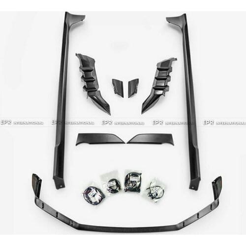For Honda Civic Type R FK8 2017 onwards Full Body Kit M Type Front Lip Front Rear Splitter Spats Side Skirt