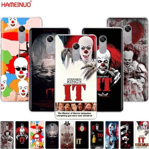 HAMEINUO Stephen Kings It Cover phone Case for Xiaomi redmi 5 4 1 1s 2 3 3s pro PLUS redmi note 4 4X 4A 5A