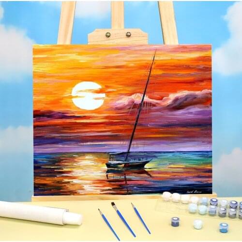 Far And Away Coloring By Numbers Painting Package Oil Paints 50*70 Picture By Numbers Photo Wall Decoration Crafts Wholesale