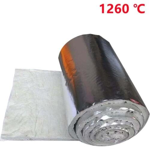 Aluminum Silicate Needle Blanket Ceramic Fiber Insulation Blanket 1260℃ High Temperature Boiler Insulation Cotton Blanket