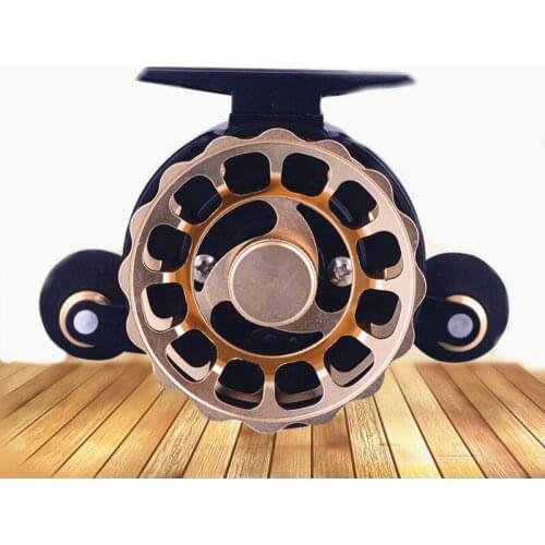 High Quality Raft Fly Fishing Reels Metal Spool Spinning Reel High Drag Power Left/Right Hand Fishing Wheel for Catching Fish