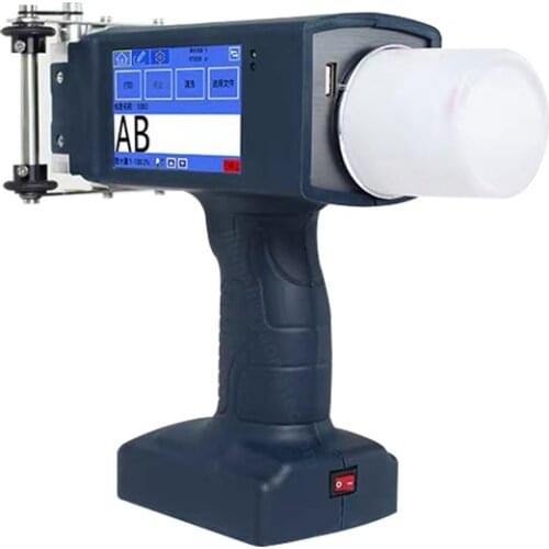 25-60mm Android Wireless Handheld Smart Food Production Date Marking Typewriter Large Character Inkjet Coding Machine