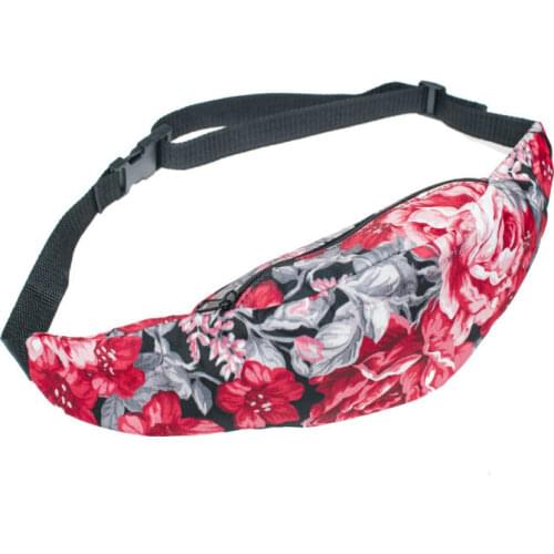 Waist Bag 3D Printing Women Unisex Fanny Pack with Adjustable Belt Bum Bag Waist Packs for Men Band for Outdoors Traveling