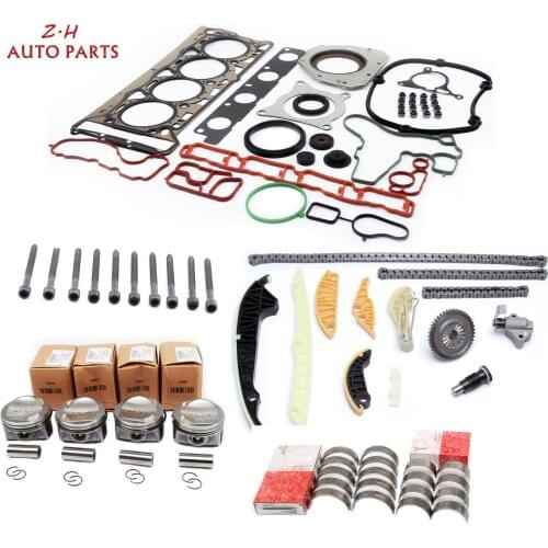 Engine Repair Kit For Audi A3 A4 TT VW Passat CC Golf Passat 1.8TFSI CDAA Skoda 06H 107 065 BD Piston Gasket Bearing Repair Set