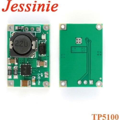TP5100 Charge Management Power Supply Module Board TP5000 for 2A Charging/Single Cell 4.2V Double Cell 8.4 Lithium Batteries