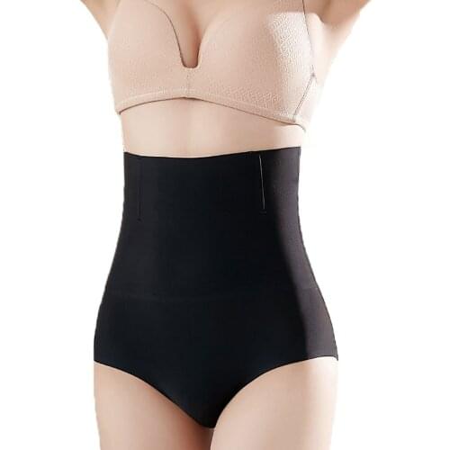 Womens Waist Trainer Shapewear Tummy Control Panties Slimming Underwear Body Shaper Butt Lifter High Waist Girdle Lingerie