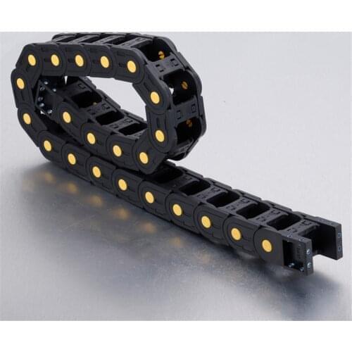 25x25 25x38 25x50 25x60 25x75 Nylon Mochine Towline Plastic Cable Chain Drag Chain Slient Bridge L 1M 25*25 25*38 25*50 25*60