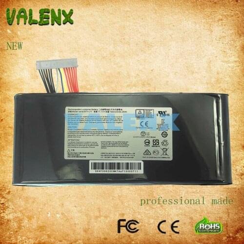 9Cell 11.1V 83.25Wh BTY-L77 Battery for MSI GT72 2QD GT72S 6QF 2QE Series WT72 MS-1781 MS-1783