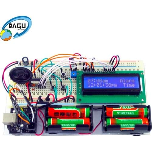 Arduino Programming LCD Training kit Smart Robot Practice Robot Kit Set Educational Toy for kids