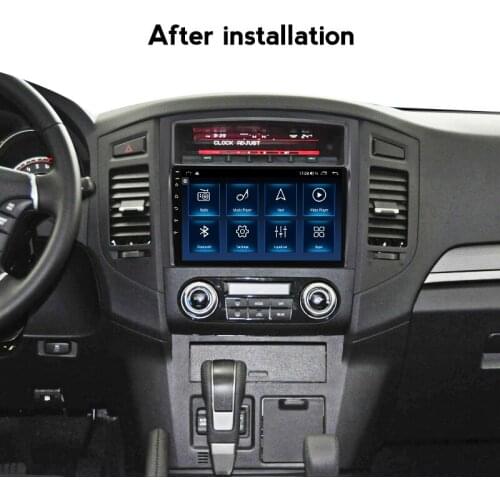 6G+128G Android 10 For Mitsubishi PAJERO 4 2006-2014 Car Radio Multimedia Video Player Navigation GPS NO 2 din DVD Tape Recorder