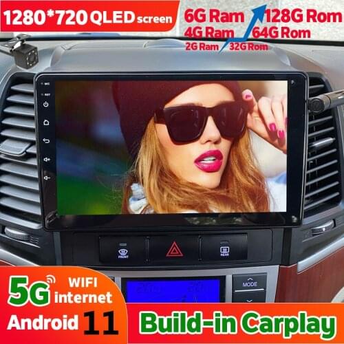 128GB Rom Car Radio For Hyundai Santa Fe 2006 GPS NAVIGATION SantaFe Android 10 Multimedia Player Autoradio Bluetooth Stereo