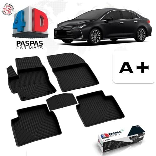 FOR TOYOTA COROLLA BRAND CAR RUBBER MAT CUSTOM PRODUCTION LUGGAGE POOL ACCESSORY UPHOLSTERY CARPET ANTI-SLIP SOLES LUX 2019 2020 2021 MODEL