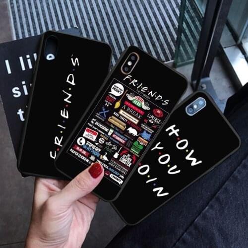 Case For Samsung Galaxy A70 A71 A50 A51 S20 FE A21S A20e S9 S8 S10 S20 S21 Plus Ultra A72 A52 A31 A12 Central Perk Friends Case