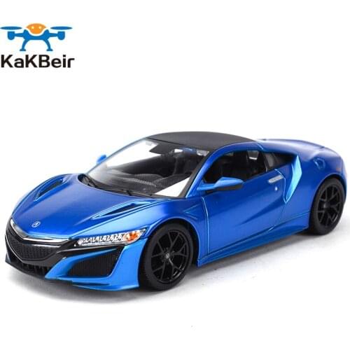 KaKBeir 1:24 2018 Acura Nsx Sports Car Static Die Cast Vehicles Collectible Model Car Toys