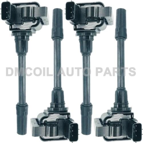 4 PCS IGNITION COIL FOR MITSUBISHI GALANT VI SPACE WAGON 2.4L (1998-2004) 4G64 ENGINE MD359868 MD365101 H6T12671A MD346550